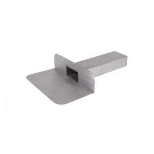 Zijuitloop lood 60×100mm - 90 graden