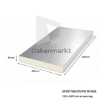 Pir Isolatie 90mm Afmetingen Van Plaat