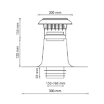 vent-alu-3000-ontl-dw-pp-kap-150-160-doorsnede