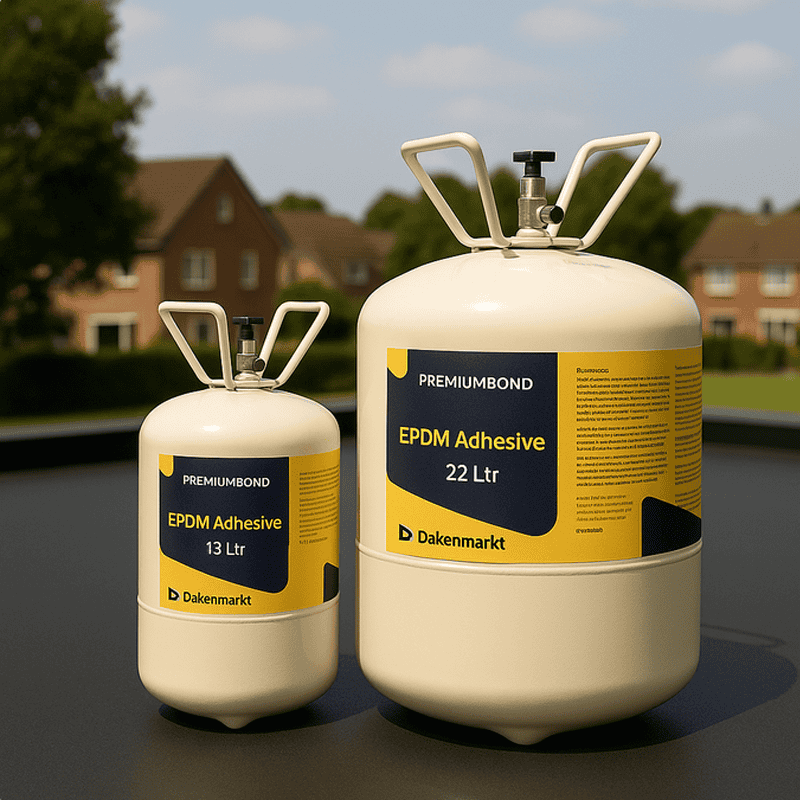 Epdm Contactlijm Spuittank Op Dak