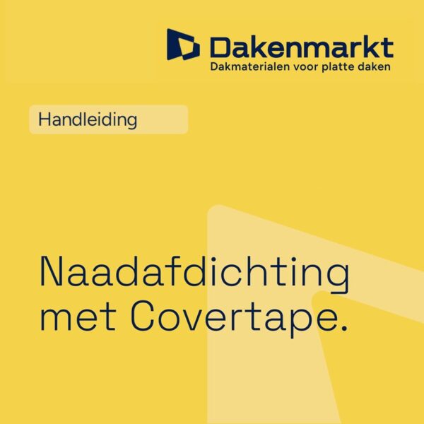 Naadafdichting Met Cover Tape Thumb