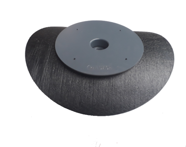 Kabeldoorvoer PVC met kap Ø50mm - Afbeelding 2