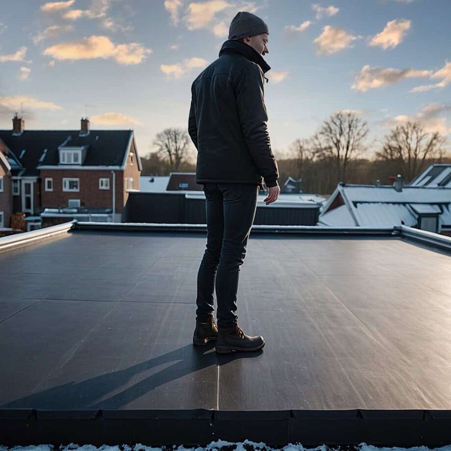Epdm Folie In De Winter 3
