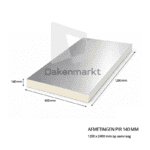 Pir Isolatie 140mm Afmetingen Van Plaat