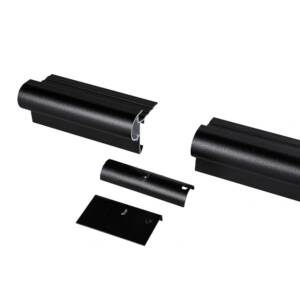 Daktrim Roval Kraal 26mm Plus Koppelplaatje Zwart
